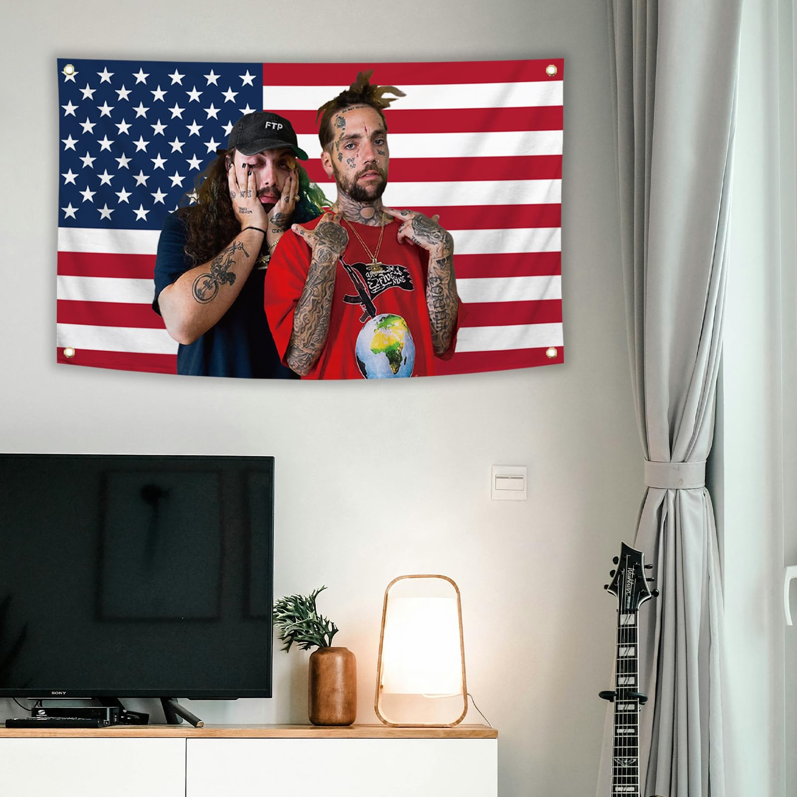 Amazon.com: LohXa Suicide Rapper Boys Tapestry 3x5 Ft Hip Hop